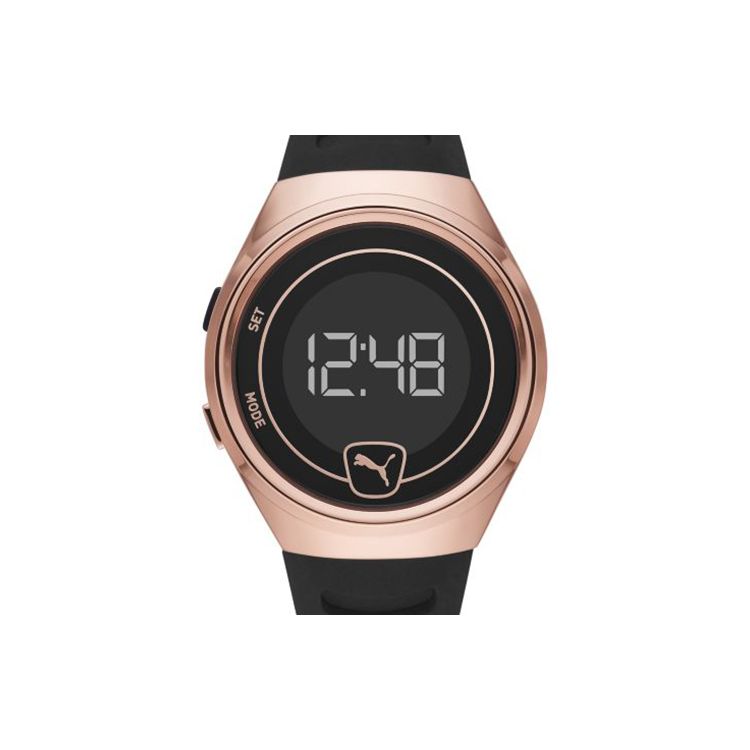 Puma Small Leopard Student Sports Casual Electronic Watch Urban Trendsetter Couple Simple Fashion Multifunction Rose Gold Mens Watch Men watches P5051