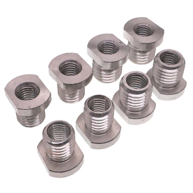 Aluminum Angles Grinder Thread Adapter M10 To M14 / M16 Conversion Screw For Power Tool Accessories