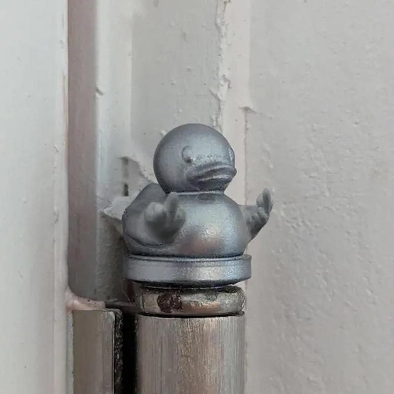 Middle Finger Duck Hinge Head Hinge Head Home Decoration Hinge Heads Decorative Topper Middle Finger Duck Hinge Head Home Decor