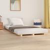 Vidaxl Bed Frame, 90X190 Cm, Solid Pine Wood