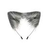 Nouveau Renard Queue de Loup Fait Main Oreilles de Loup Renard Serre-tête et Queue en Fausse Fourrure pour Halloween Accessoires de Costume de Cosplay Cosplay