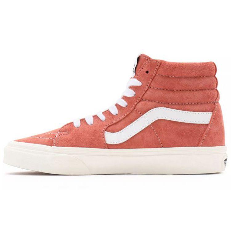 Vans Sk8 Retro High-Top Skate Shoes Women Sneakers Orange VN0A32QG9GA