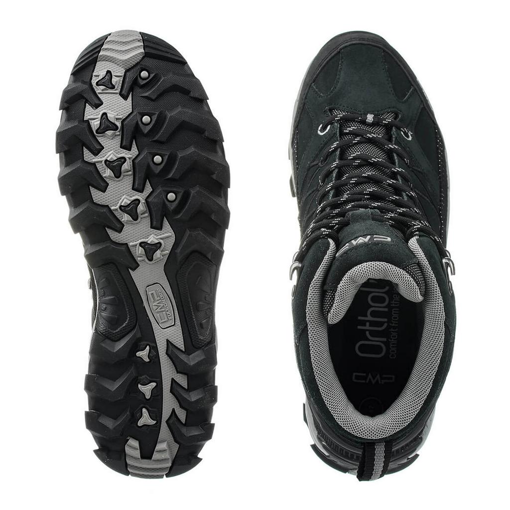 Cmp Rigel Mid Wp Men' Hiking Shoes Black 3Q12947-73Uc R 41