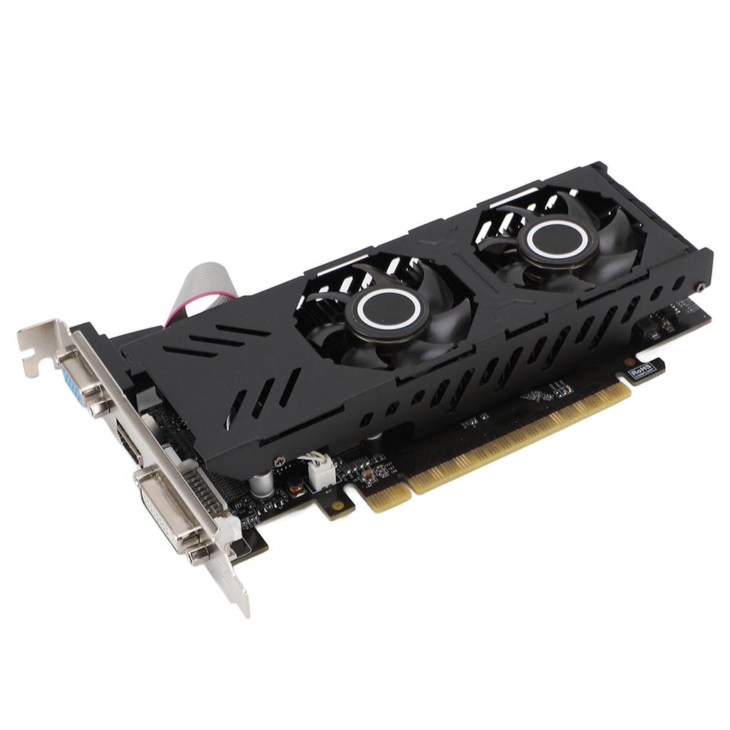 GT750 4GB GDDR5 128 Bit Graphics Card with HD Display Interface VGA DVI Port PCI Express X16 3.0 for Desktop Computer