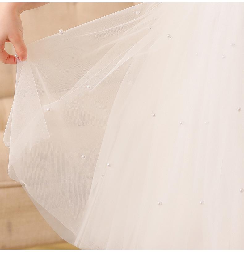 Mädchen Prinzessinnenkleid mit großem Schleifenrücken, rückenfrei, mit flauschigem Tüllrock für Festivals und Auftritte