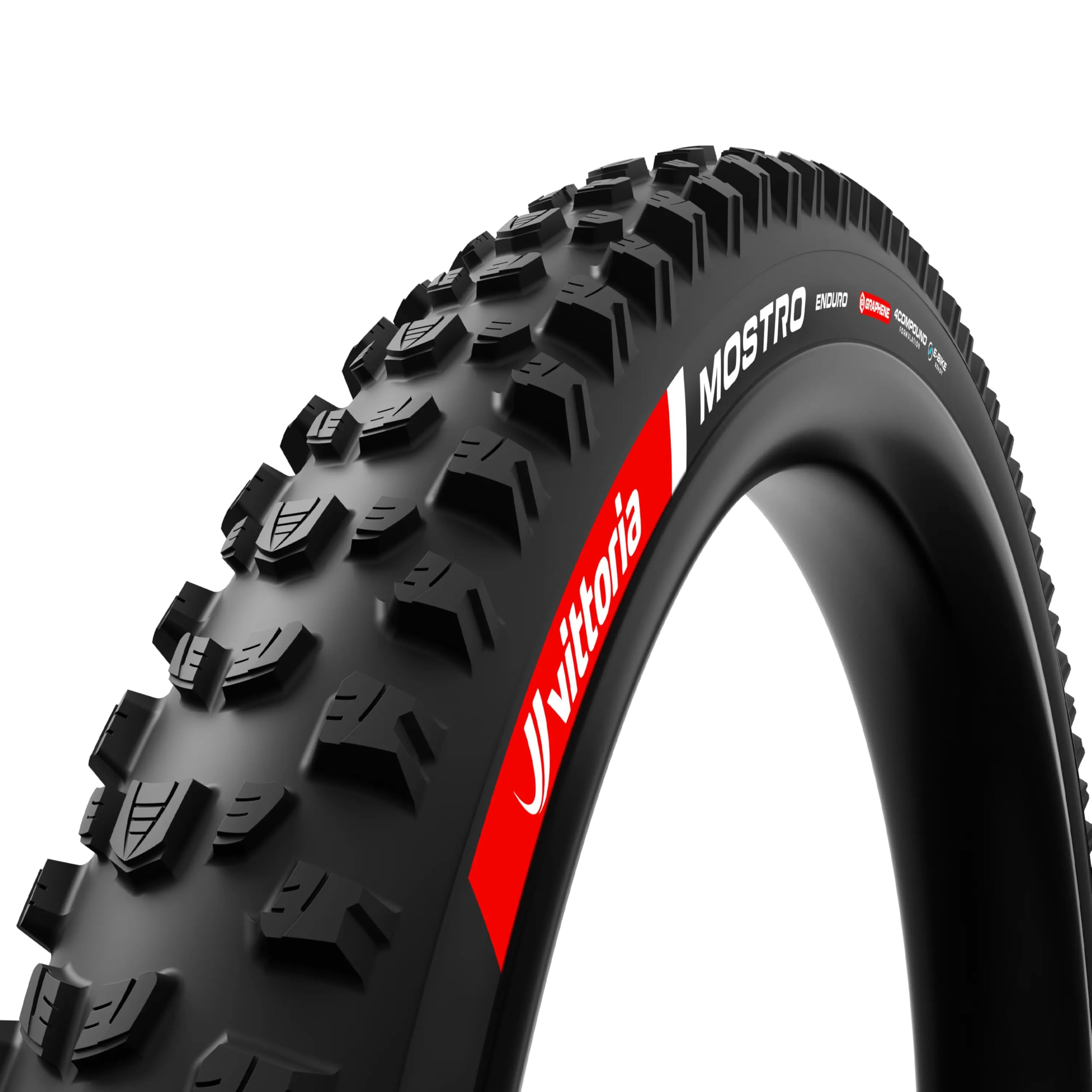 

Vittoria Mostro Enduro TLR Tubeless Ready All Black Hookless Compatible 2-PLY G2.0 29x2.6 (65-622)