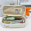Trousse à Crayons Crevette en Peluche Pour Filles Avec Grande Capacité Et Design Style Coréen
