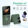 Folding Flip Phone Button Mobile Phone 4 Cards 4 Waiting for Large Screen Function Machine