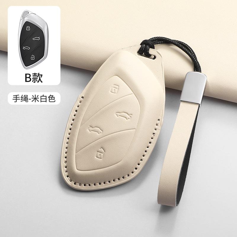 3 Buttons Leather Key Cover Case for MG 4 2026 Mg4 Ev MG HS GT ZS EV ZX MG5 MG6 for Roewe RX3 RX5 RX8 ERX5 I6 I5 Car Accessories