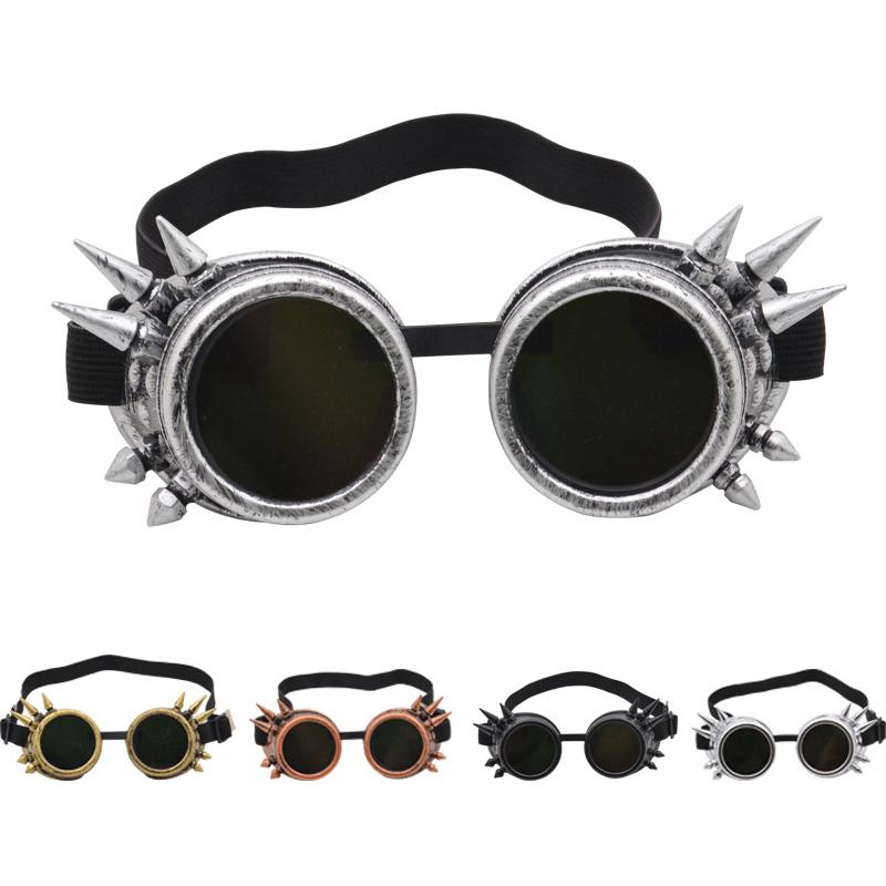 Motorcycle Retro Steampunk Glasses Driver Gothic Sunglasses Protective Glasses Decorations Multiple Models Dress Up Tool