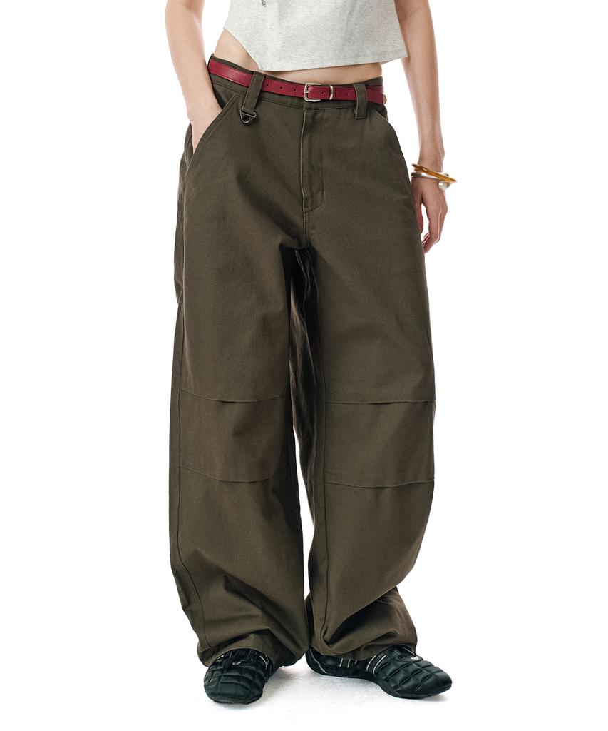 Sekeonmonollogeu Cotton Bolt Work Pants [Dkhaki]_Sept081Dkhaki