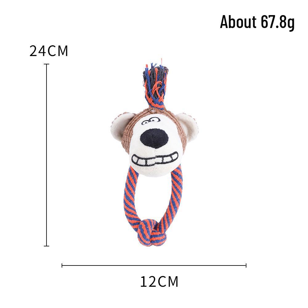 Popular Plush Pet Toy Set - Durable, Sounding Chew Toys for Dogs & Cats, Self-Entertainment & Boredom Relief