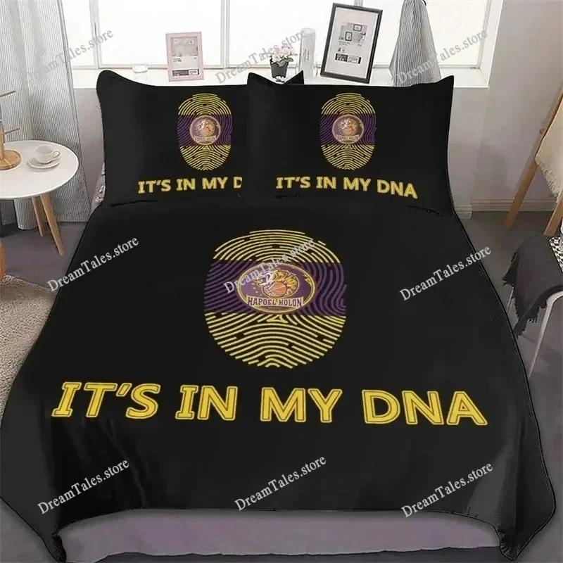 3D Printed Hapoel Holon All Season Duvet Cover Bedding Comforter Sets Soft Quilt Cover and Pillowcases Single Double Queen King