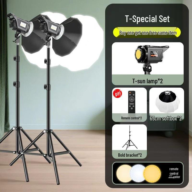 LED Studio Lighting for Live Streaming, Photography, and Portraits