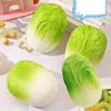 New Release Vegetable Cabbage Squeeze Toy For Kids Soft And Realistic Stress Relief Toy