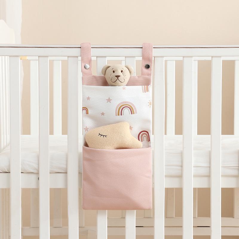 Hanging Baby Crib Organizer - All-Polyester
