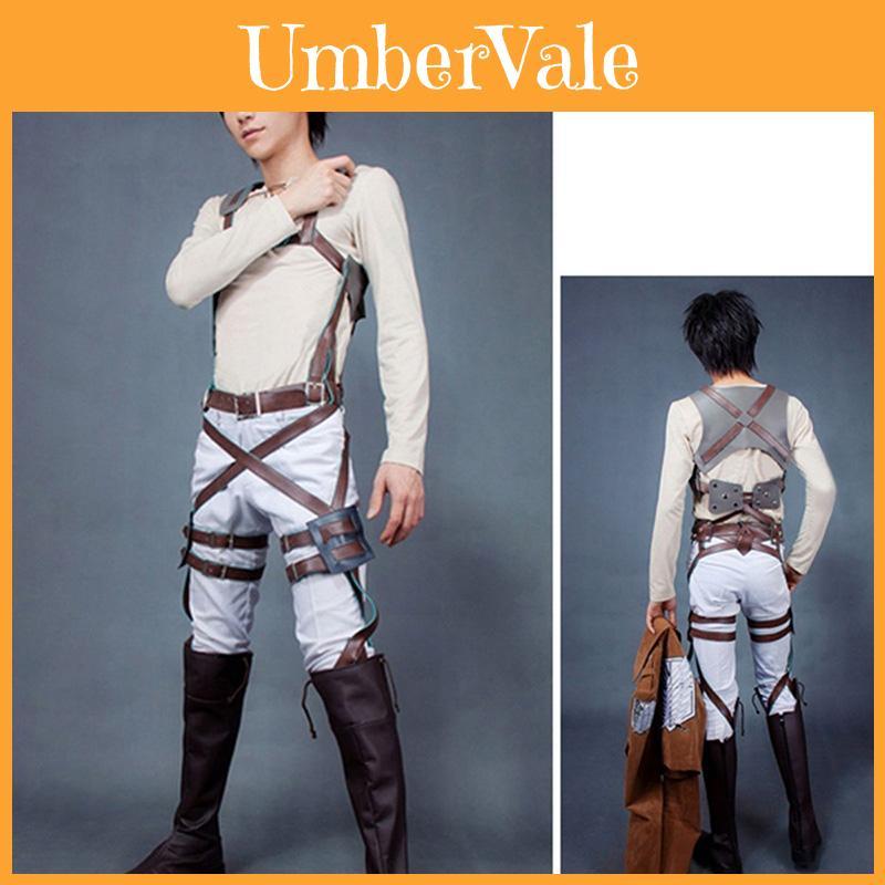 Premium Quality Attack On Titan Shingeki No Kyojin Harness Belt For Stylish Cosplay