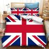 New 3D Print Britain United Kingdom Flag Bedding Set Double Twin King Duvet Cover Comforter Pillowcase Boys Girls Adults Bedroom