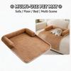 Pet Sofa Protector Mat Winter Warm Plush Cat Dog Sleeping Pad Waterproof Non-Slip Breathable Soft Couch Cover Pet Supplies