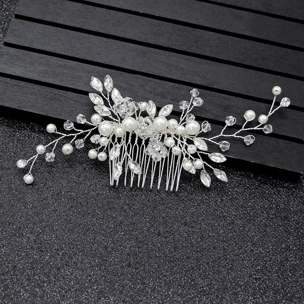 

Trendy Flower Hairpins Headpieces Hair Comb Elegant Wedding Accessories Fashion Accessories Jewelry