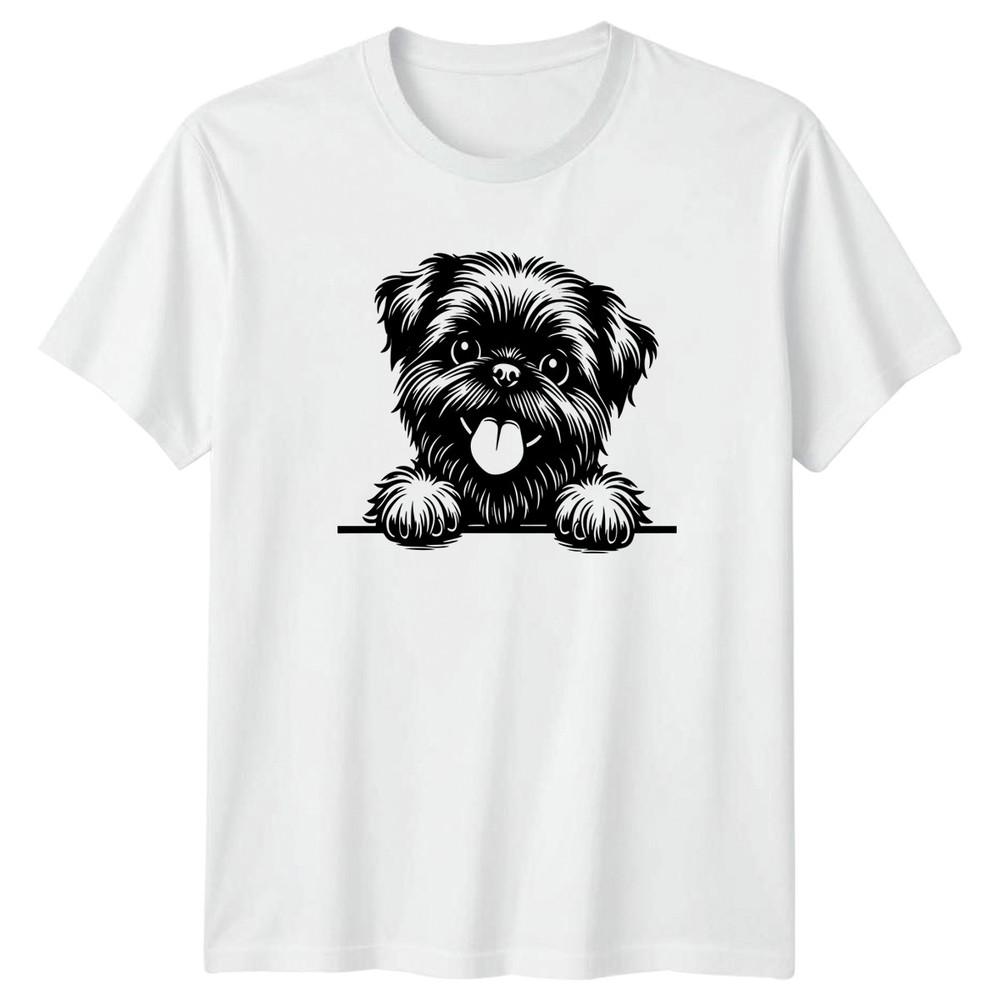 Happy Dog Paws Peeking Animals Dogs Unisexs TShirt Unisexs Graphic Tee S