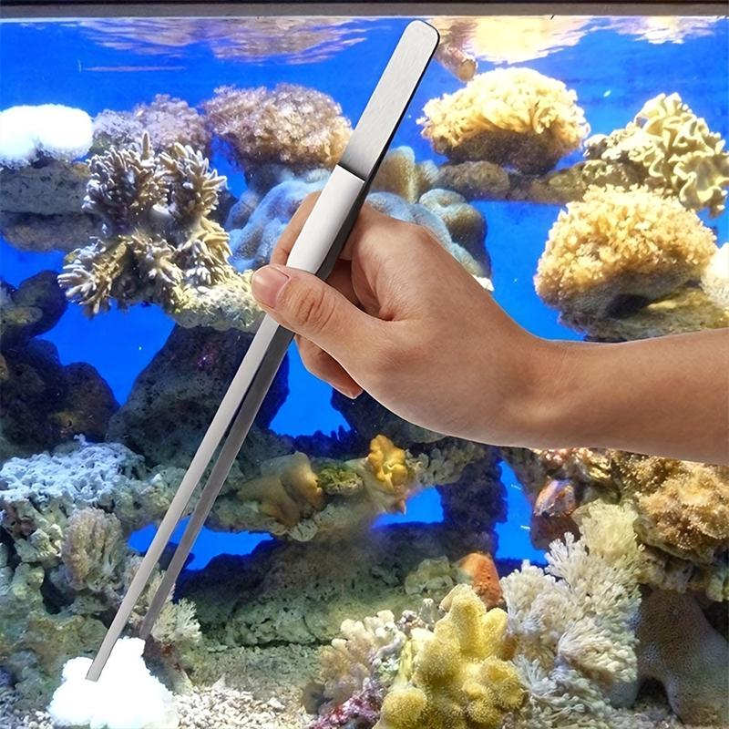 1PC Aquascaping Tweezers & Scissors Algae Scraper for Fish Tank