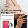 Smart Ring Fitness Tracker Gesundheitsringe Pulsmesser Schlafring Schrittzähler Kalorien Schrittzähler Wasserdichter Fitnessring