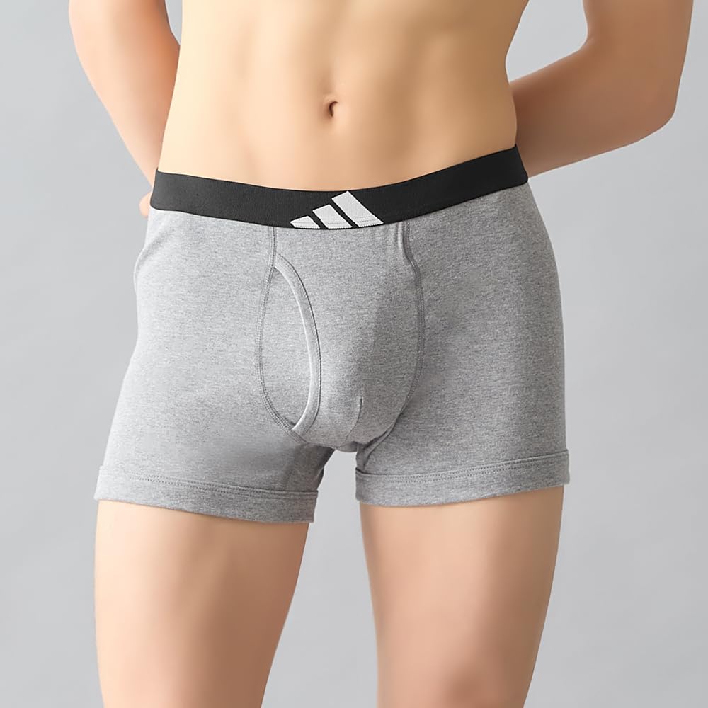 Adidas Boxerky Přední Sada 9 kusů, 100% Bavlna, Rozparek, 3, Pánské,