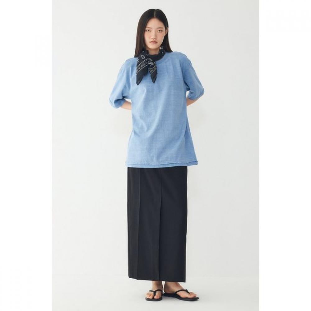STUDIO TOMBOY Embroidered PigmenT T shirT Black 9106222213