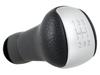 Nissan Juke 2010- 5-SPEED BLACK + SILVER Gear Shift Knob