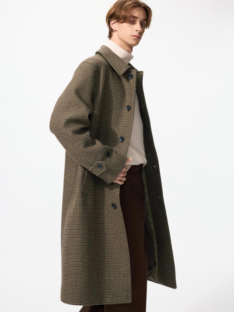 Uniqlo Balmacan Coat  Pattern 