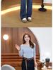 Women's Retro High-Waisted Wide-Leg Jeans - Slimming, Straight Cut for Spring/Autumn 2025