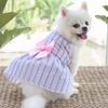 Summer Dog Princess Dress Flower Dog Skirt Cute Cat Accessories  Cat