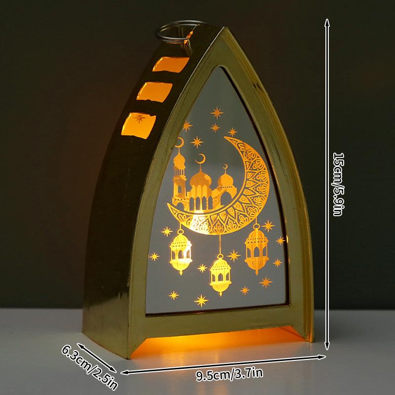 Ramadan Decoration Night Light Eid Muslim Night Lamp Home Decor Ramadan Karim Lantern Party Supplies Guest Gifts