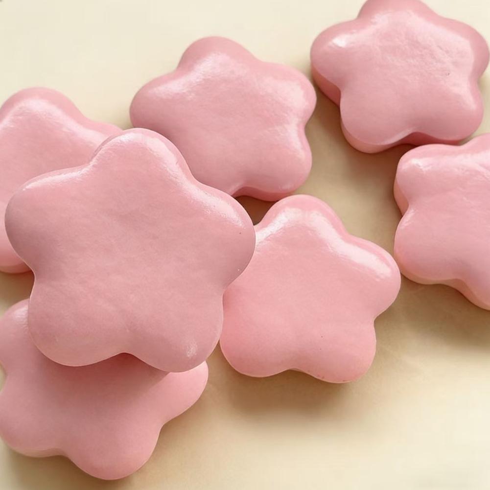Kawaii Leuke Ster Knijpspeeltje Bloem Langzame Terugslag Nat Zacht Zuig Vinger Knijpen Decompressie Squishy Speelgoed Stress Verlichtende Speeltjes