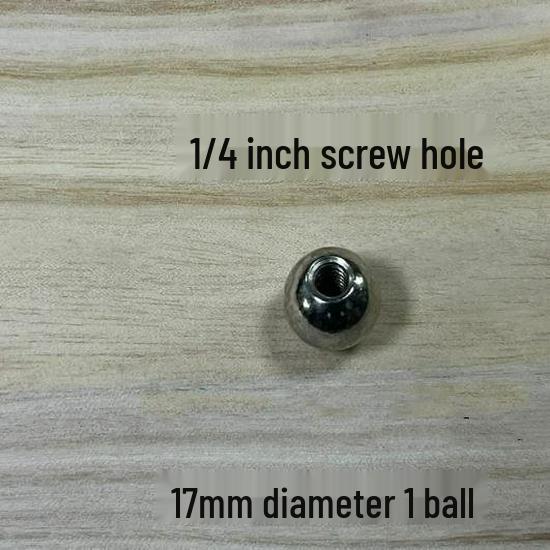 17mm Ball Head One-Handed Phone Holder with Button - Air Vent Car Mount