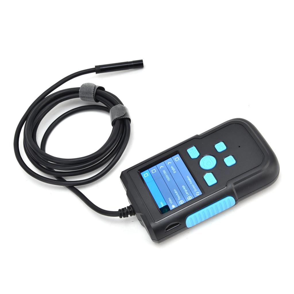 Endoscop digital 8LED P60 1080P HD cu ecran de 2,4 inch, lentilă de 8 mm, impermeabil, pentru inspecția conductelor