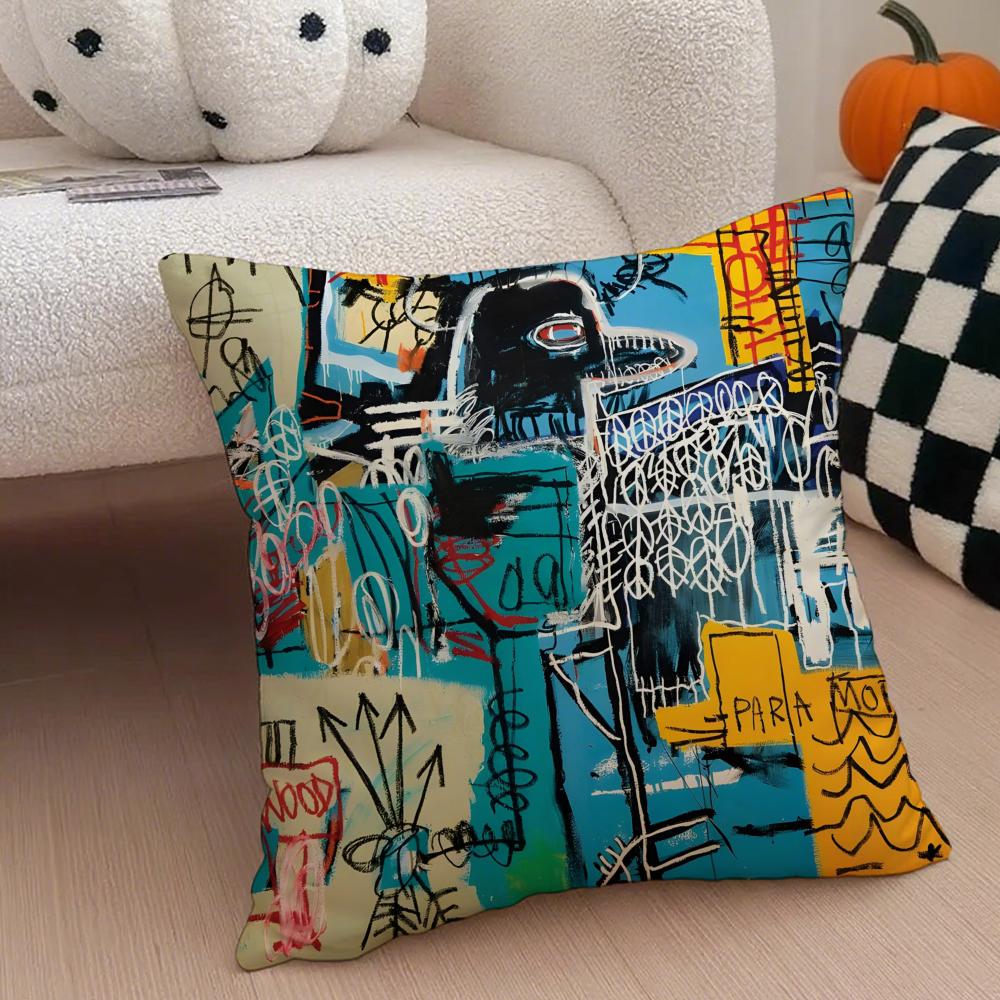 Rock Band The Strokes Album Pillow Case Anti-dustmite Pillowcase Invisible zipper silky short plush Sofa cushion cover
