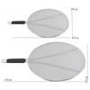 Oil-Proof Splatter Baffle Net Cover Protective Guard with Handle Kitchen Tool Sale Goods