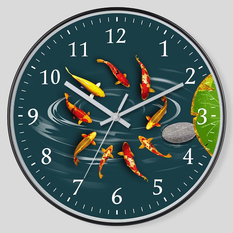 

Simplicity Hands Wall Clocks Cute Silent Study Kitchen Digital Wall Clocks Creativity Plastic Home Decor Reloj De Pared MHBGZ