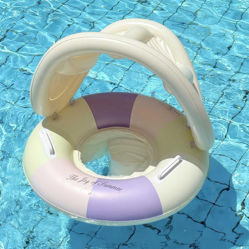 Outdoor Sport Inflatable Swimming Ring Pvc Swim Circle Pool Float Seat Ring For Kid Swimming Circle Beach Water Play Equipment