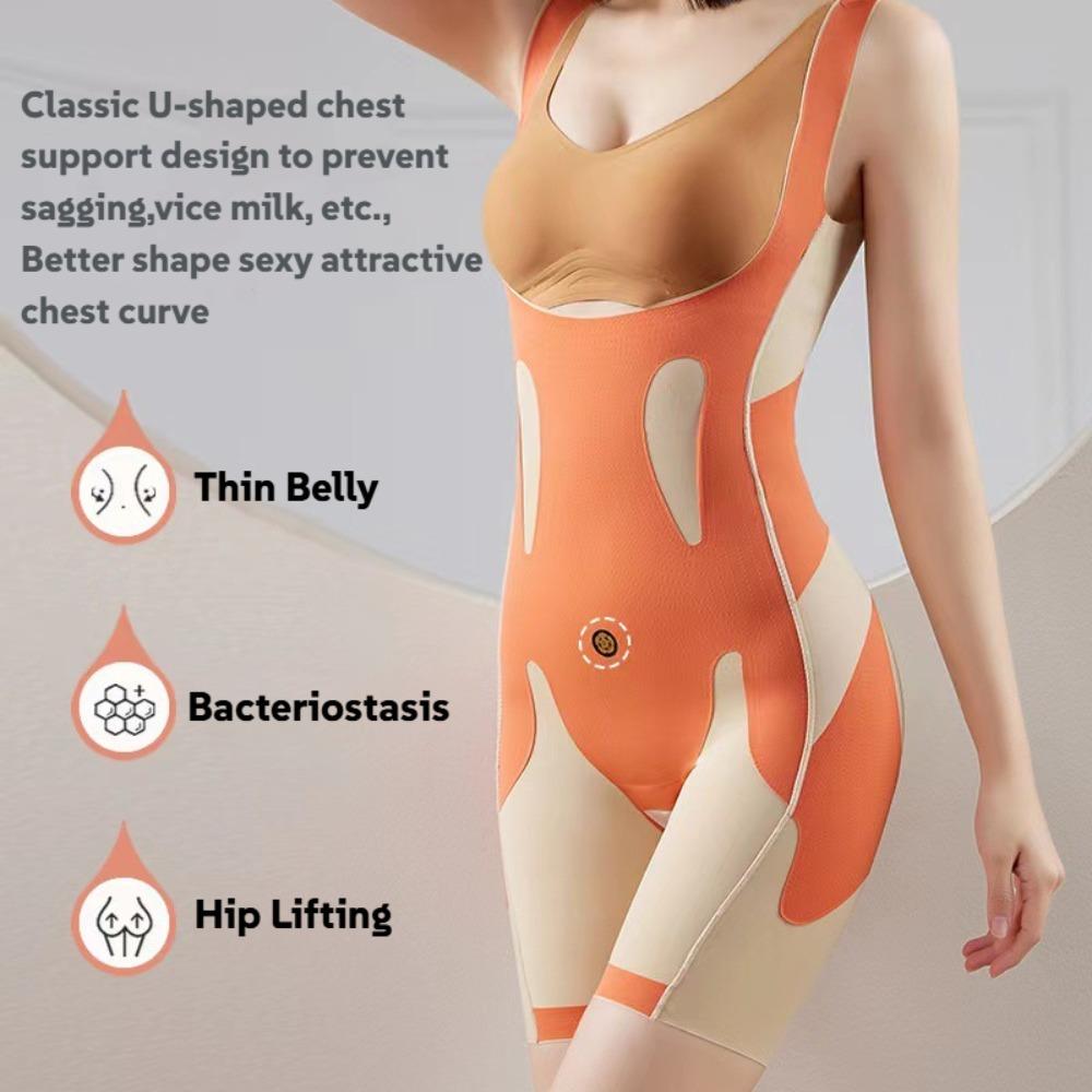 

Seamless Postpartum Body Shaper Underwear Butt Lifter Briefs Elastic Girdle Panties Female XL телесный