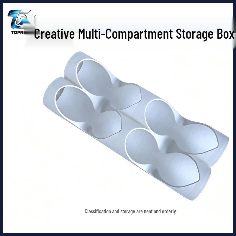 TOPRIXEL Under-Cabinet Wrap Storage Rack: 3D Printed Holder for Kitchen Paper & Foil Rolls