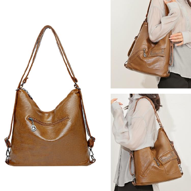 Shoulder Bag Bookbags for Girl Women Versatile Travel Pack Vintage Rucksack
