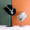 High-End Metal Mannequin Jewelry Display Stand for Necklaces and Bracelets