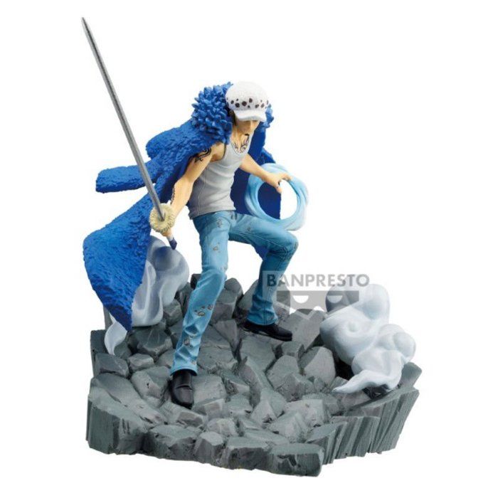 Figurine - Educa Borras - Trafalgar Law Senkozekkei - 20 cm - Détails saisissants - Mixte