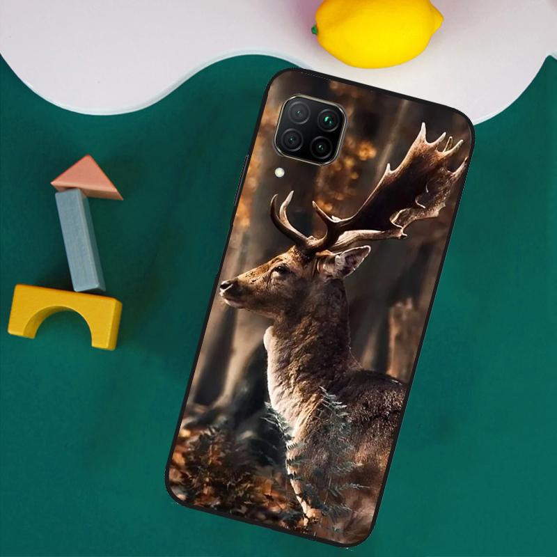 Deer For Huawei Nova Y73 Y72 Y70 Y90 Y60 Y61 Y91 12s 12i 11i 8i 9 10 SE P40 Lite P30 P60 Pro Case