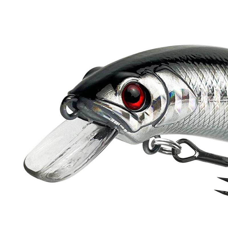 1Pcs Japan Model Minnow Fishing Lures Floating Bass Pike Carkbait Wobblers Swimbait Professional Bait