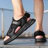 WTEMPO Anti Slip Sandals Men's Dual Purpose Thick Sole Heighten Comfortable Versatile Anti Odor Soft Sole Sports Beach Shoes Dropshipping Wholesale