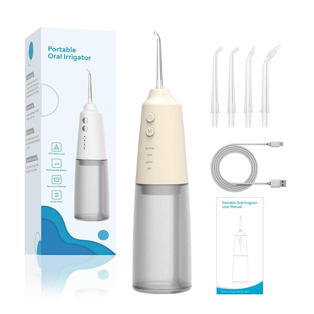 Electric Orthodontic Water Flosser for Home - Large Capacity Tooth Cleaner